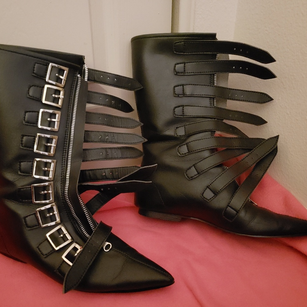 Custom pike winklepicker shoes